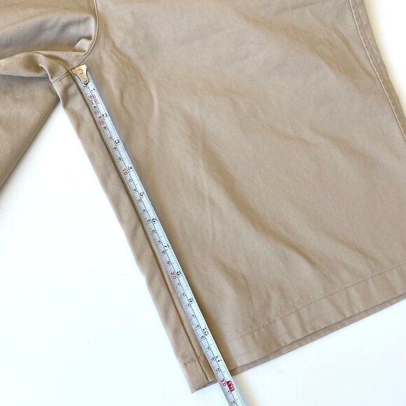 NWOT Tommy Hilfiger Boys Beige Cotton Blend Shorts Size 18 School Uniform Preppy - Picture 7 of 10